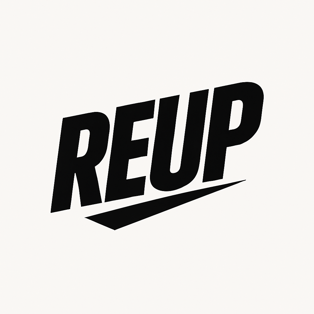 REUP Logo - Streetwear • Classics • Everyday Essentials